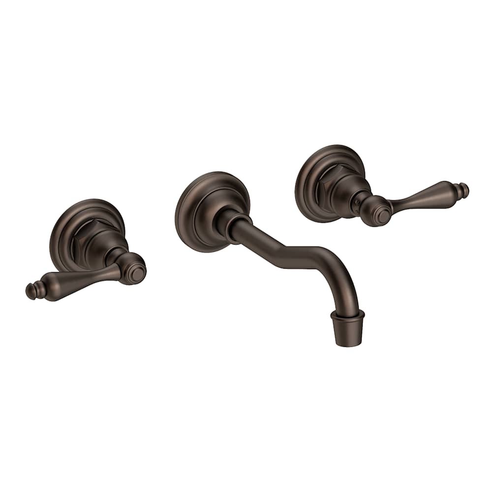 Chesterfield 1.2 GPM Wall Mounted Widespread Bathroom Faucet