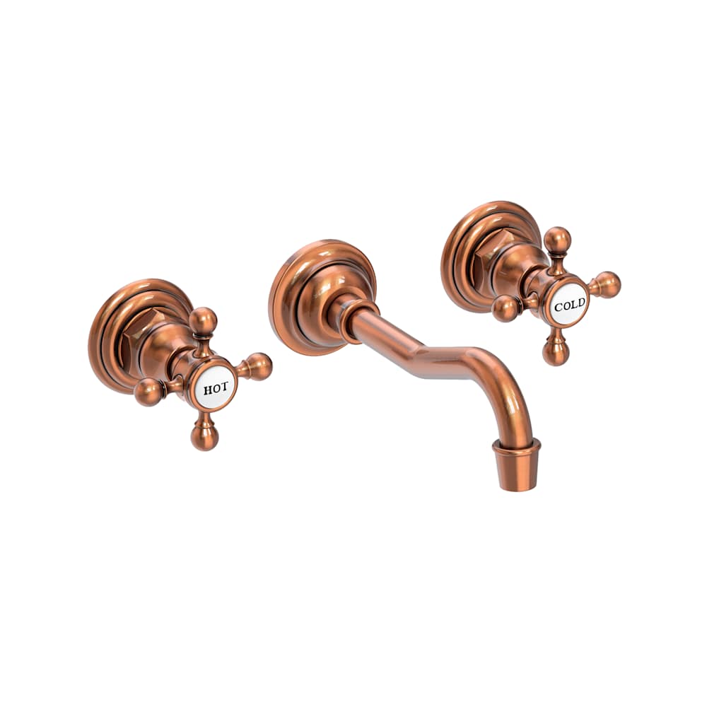 Chesterfield 1.2 GPM Wall Mounted Widespread Bathroom Faucet