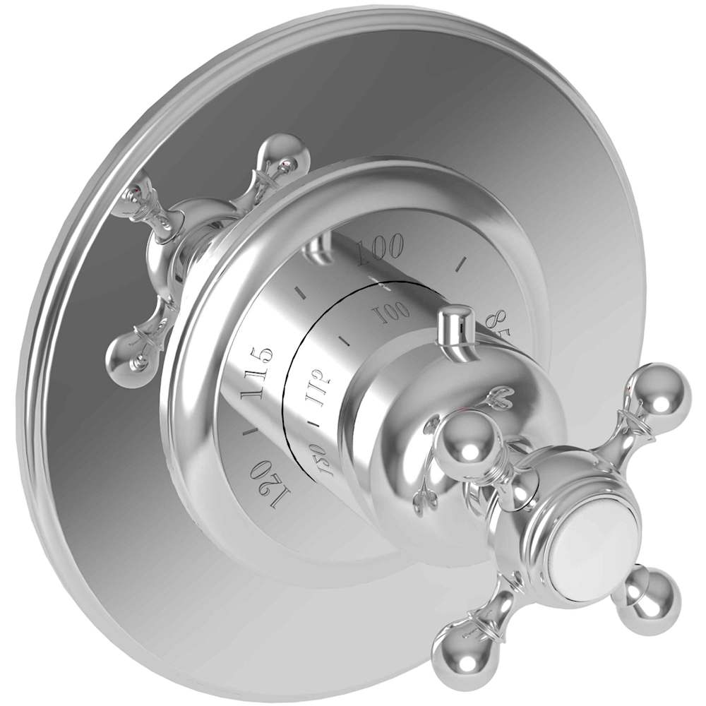 Victoria Thermostatic Valve Trim Only with 1 Cross Handles - Less Rough In