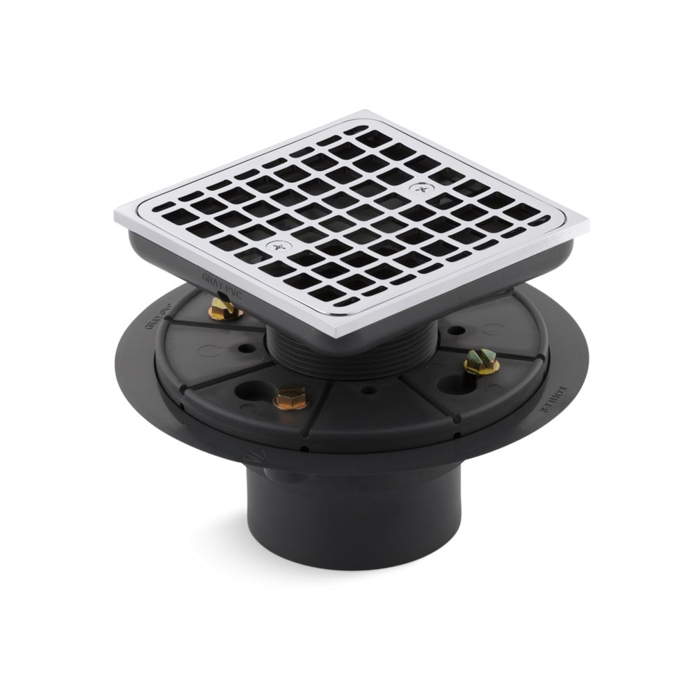 Clearflo Square Design Tile-In Shower Drain