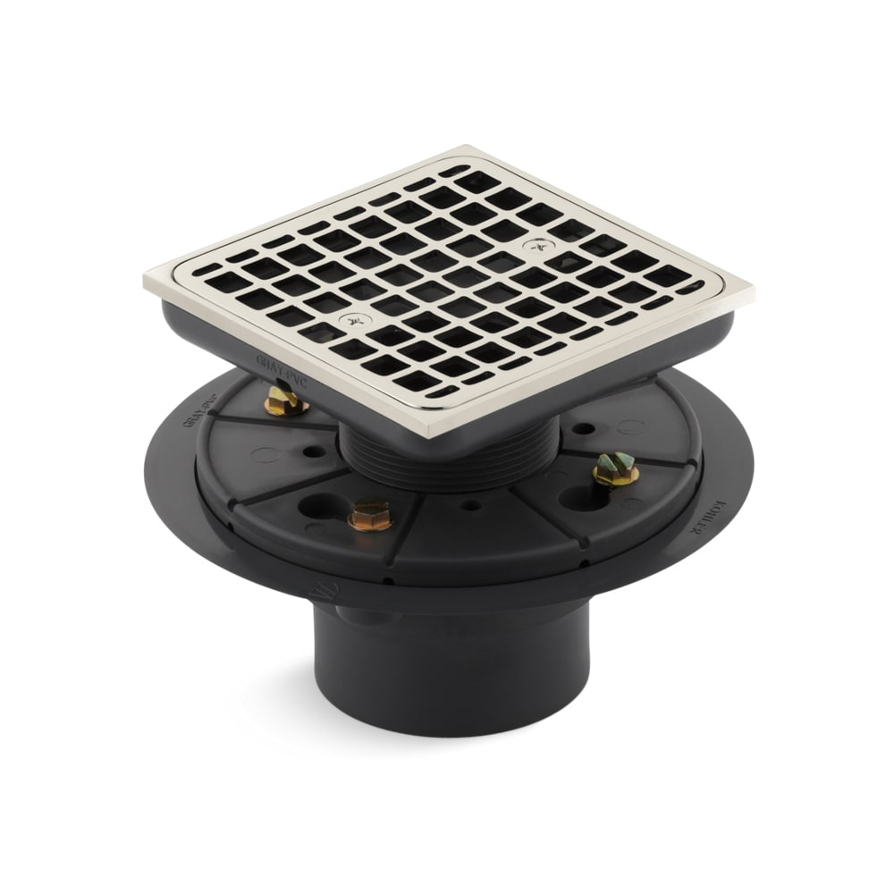 Clearflo Square Design Tile-In Shower Drain