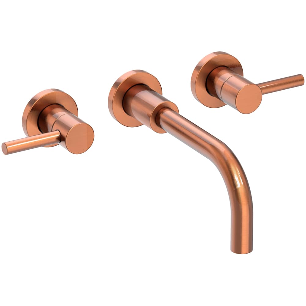 East Linear 1.2 GPM Wall Mounted Widespread Bathroom Faucet