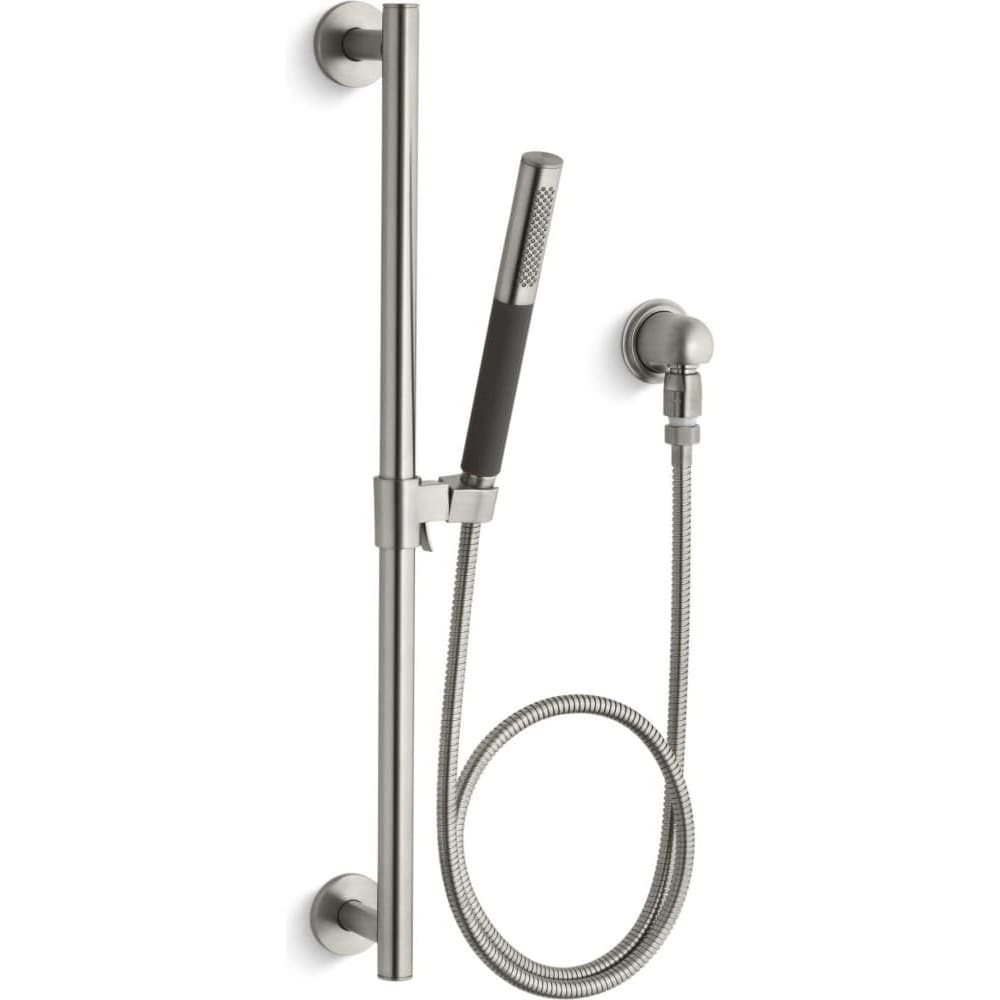 Hotel Multi-Function Hand Shower Package with MasterClean Technology - Hose, Slide Bar, and Wall Supply Included