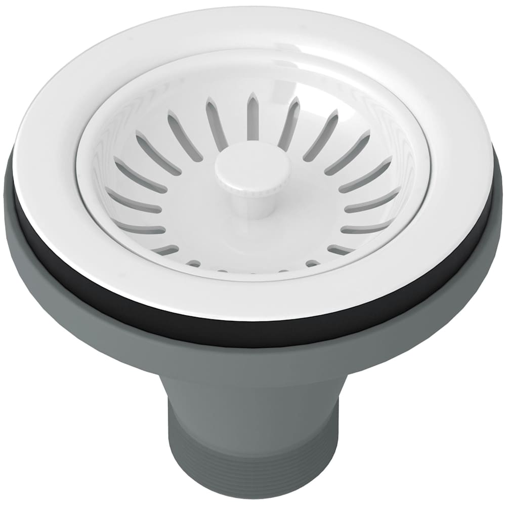 3 1/2" Basket Strainer - Less Pop-Up