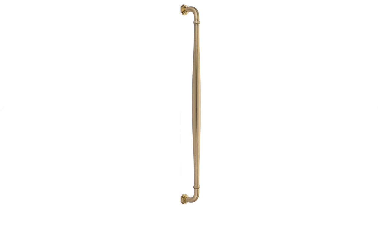 Emtek BTB86911US4 Blythe 18 Inch Center to Center Appliance Pull from the Transitional Heritage Collection - Back to Back Mounting - OPEN BOX