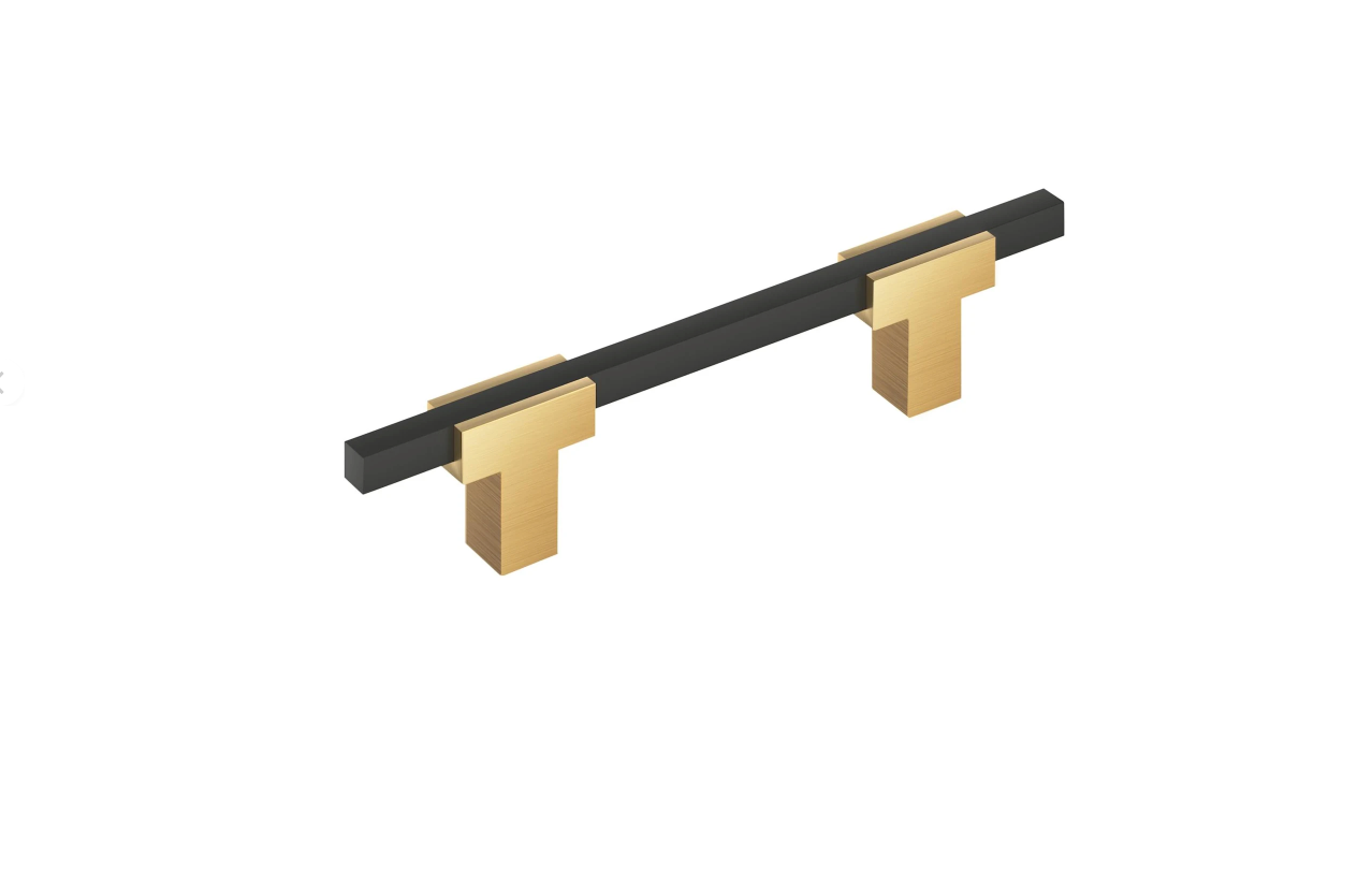 Amerock BP77896CZMB Urbanite 3-3/4 Inch Center to Center Bar Cabinet Pull - OPEN BOX