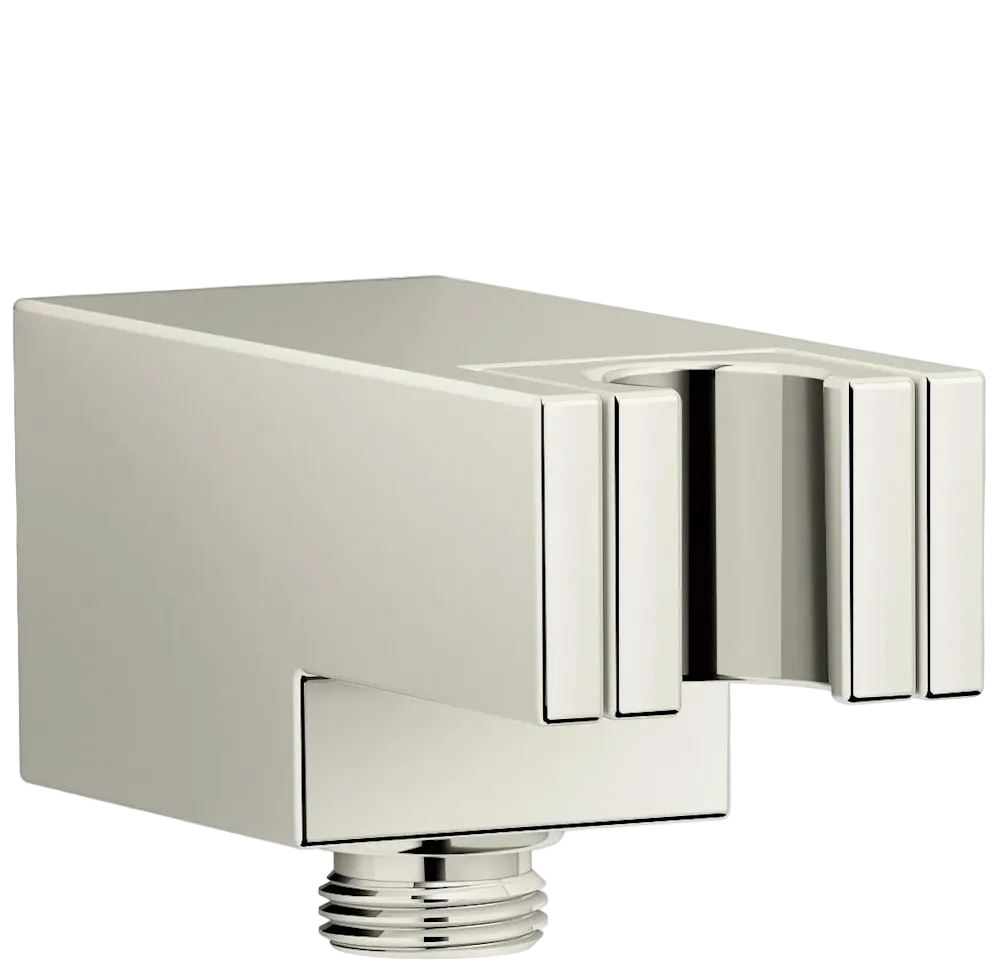 Statement Wall-Mount Handshower Holder with Supply Elbow and Check Valve