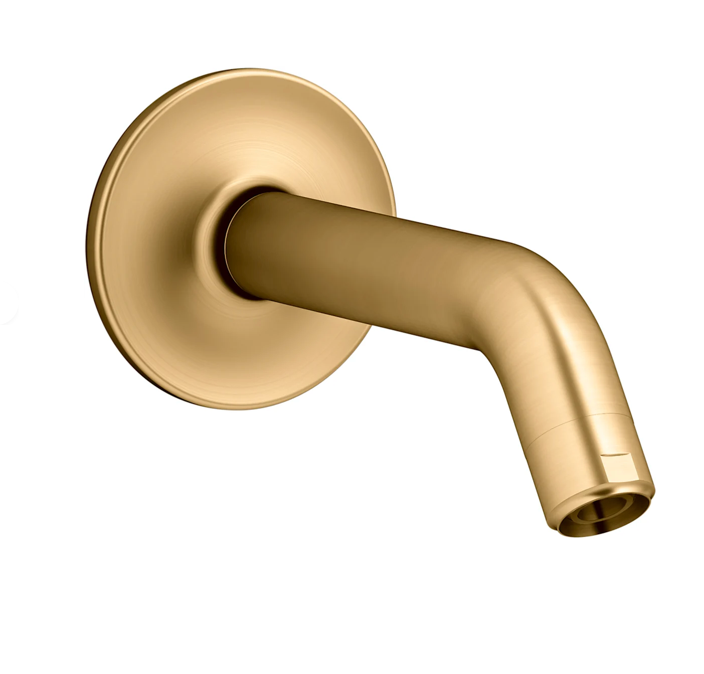 Purist 8-3/8" Wall Mounted Shower Arm and Flange