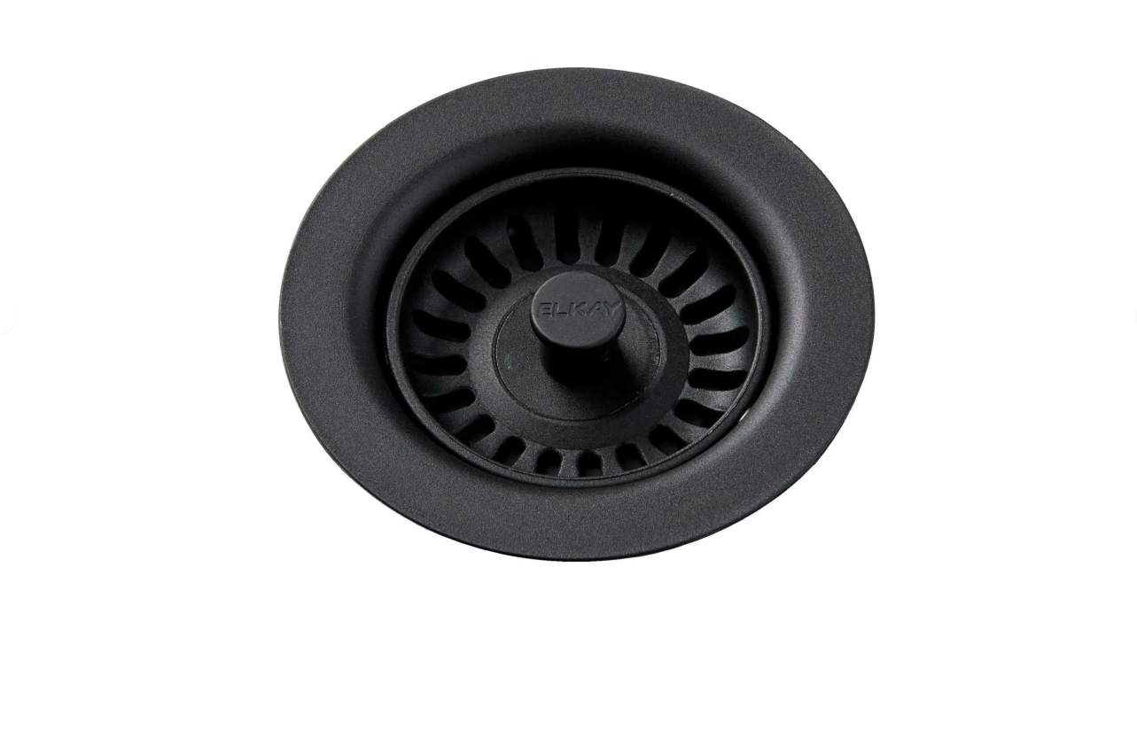 LKQS35BK 3-1/2" Basket Strainers, Black