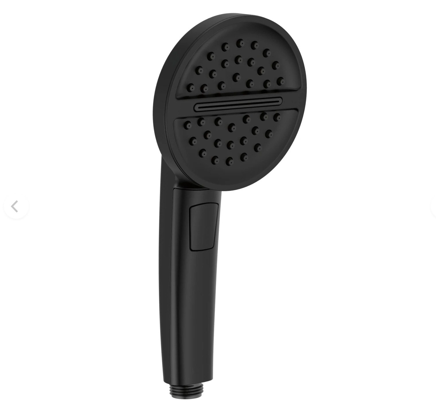 59386-BL Contemporary Shower Head, Matte Black