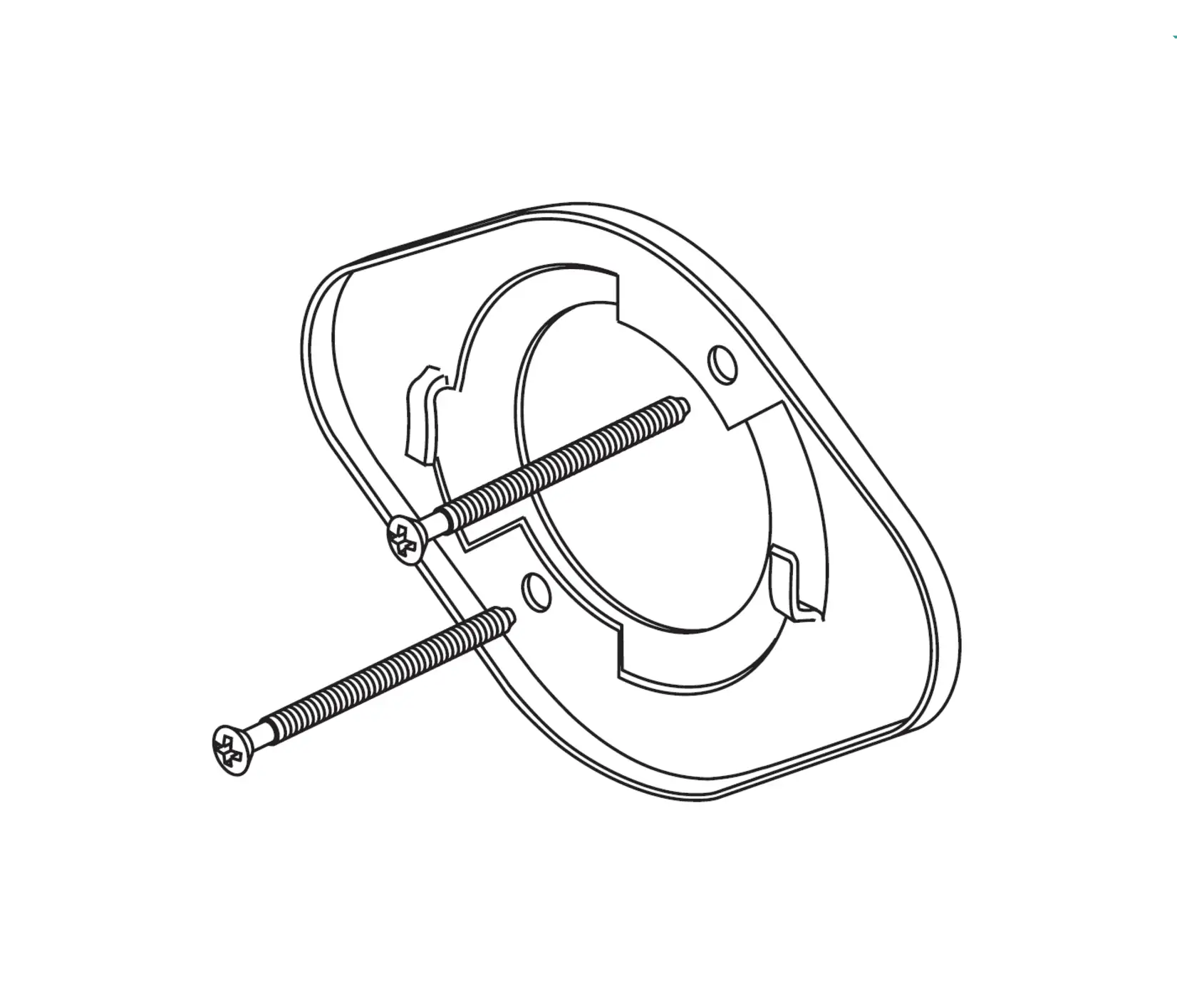 Replacement Bracket and Screws, RP51035