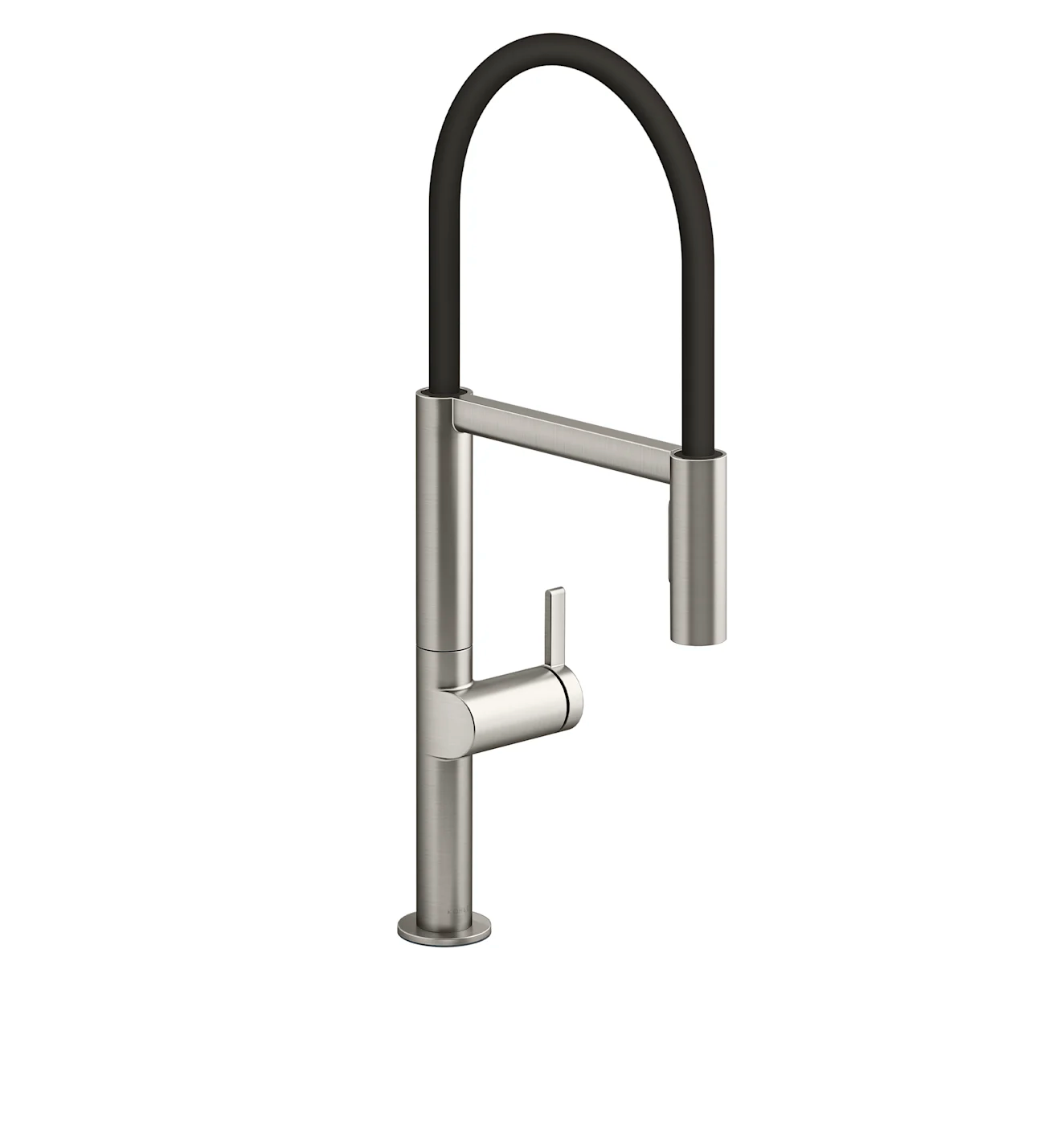 Components 1.5 GPM Single Hole Pre-Rinse Pull Down Semi-Professional Kitchen Faucet with Two Function MasterClean Sprayhead, DockNetik and Sweep Spray