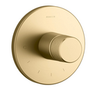 Vibrant Brushed Moderne Brass
