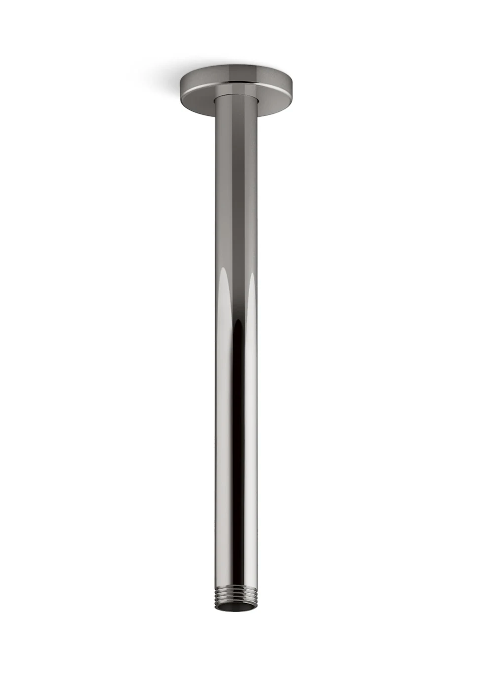 Statement 12" Ceiling Mounted Single Function Rainhead Arm and Flange