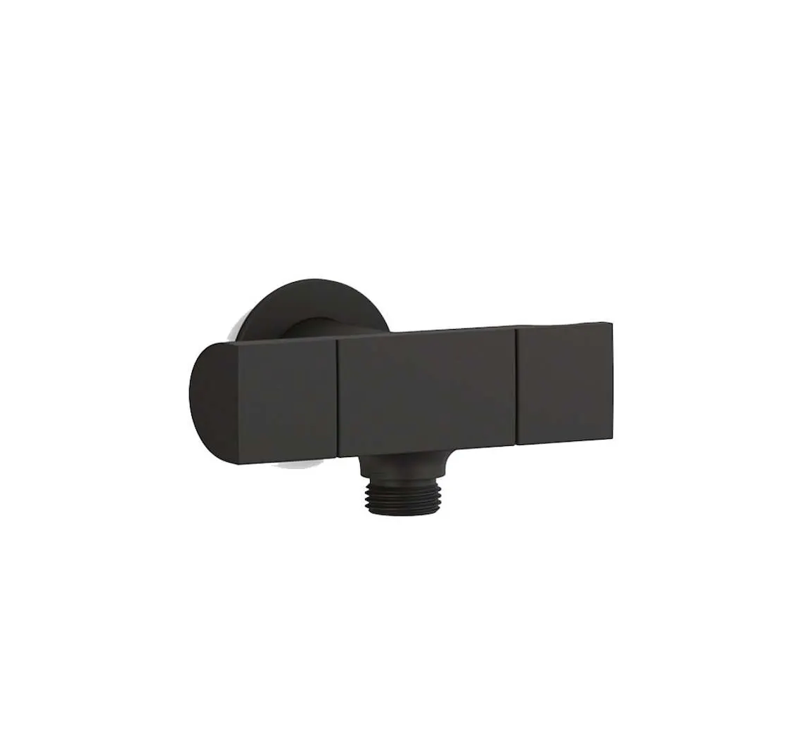 Exhale Wall Supply Elbow with Bracket and Volume Control