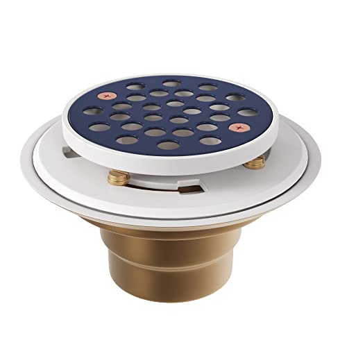 PF42801 2" or 3" PVC Tile Shower Drain with Stainless Steel Strainer