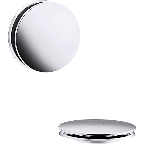 PureFlo Contemporary Push Button Cable Bath Drain Trim K-T37395-CP