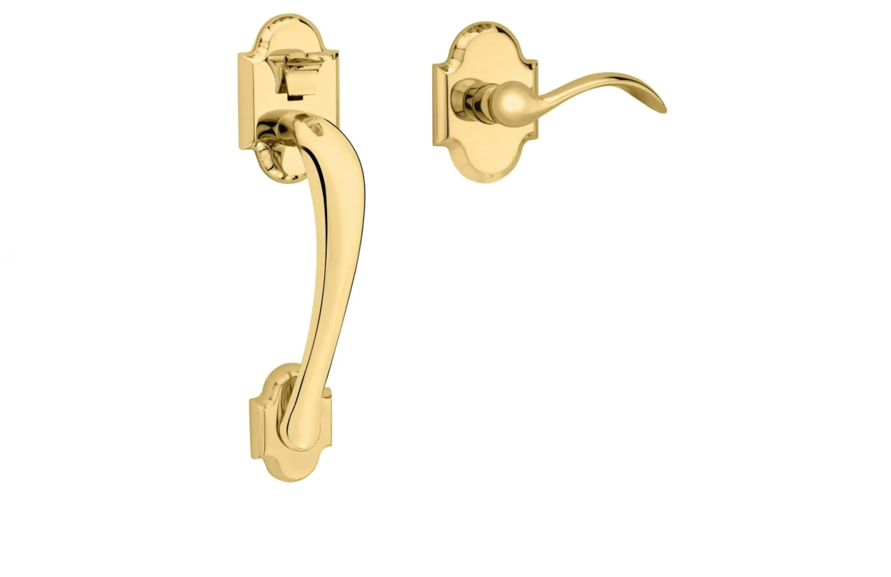 Baldwin 85353003ACLH Boulder Lower Half Handleset with 5452V Lever - OPEN BOX