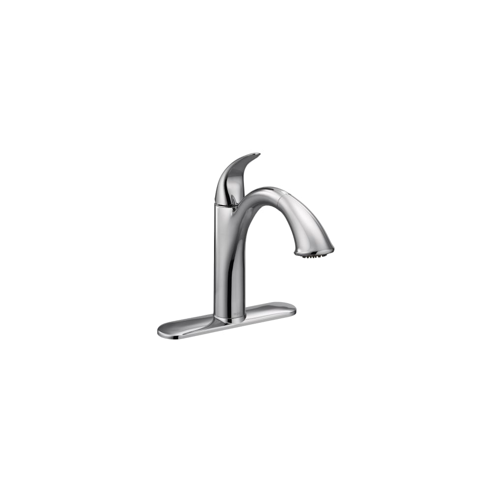 Moen Camerist Single Handle Kitchen Faucet with Pullout Spray Chrome