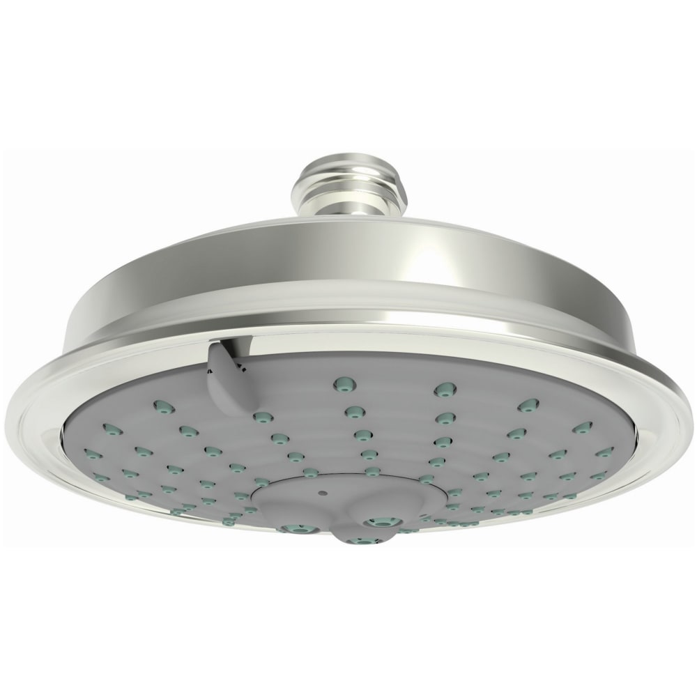 Tub & Shower Series 1.8 GPM Multi Function 6-1/4" Shower Head with Full, Massage, and Intense Turbo Spray
