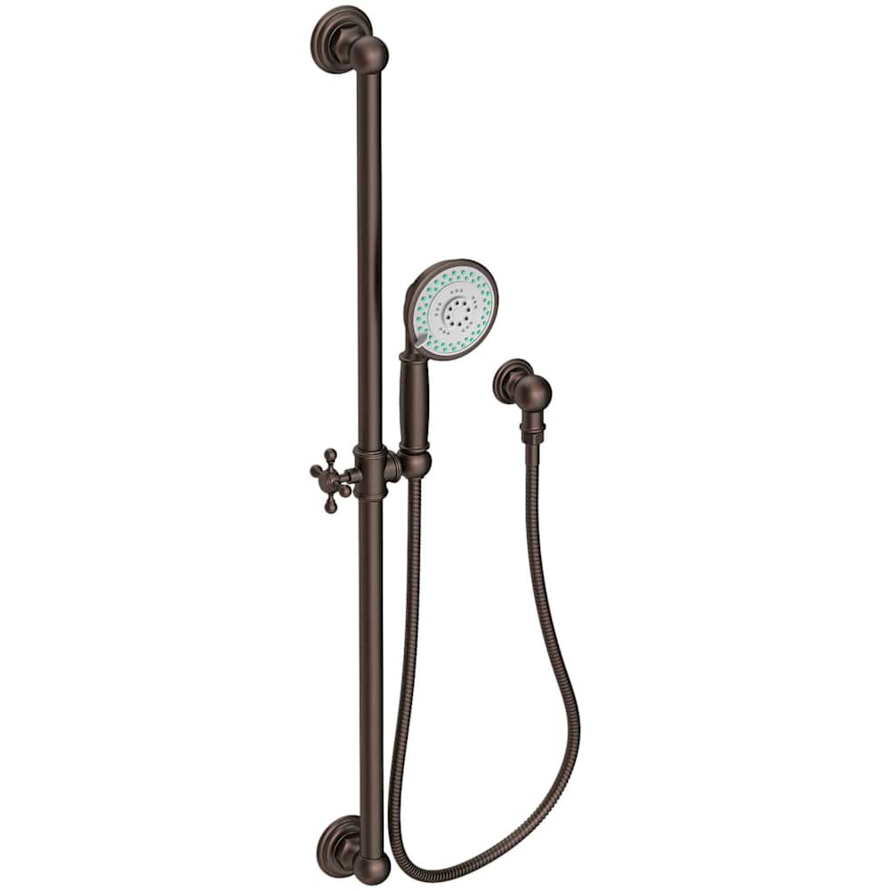 Multi Function Wall Mount Handshower Kit with 36" Slide Bar and Adjustable Bracket