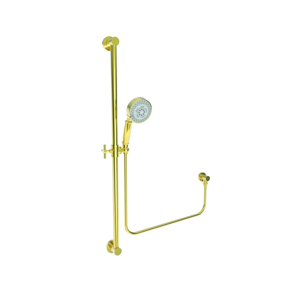 Multi-Function Hand Shower Package with Slide Bar, Hose, and Wall Supply