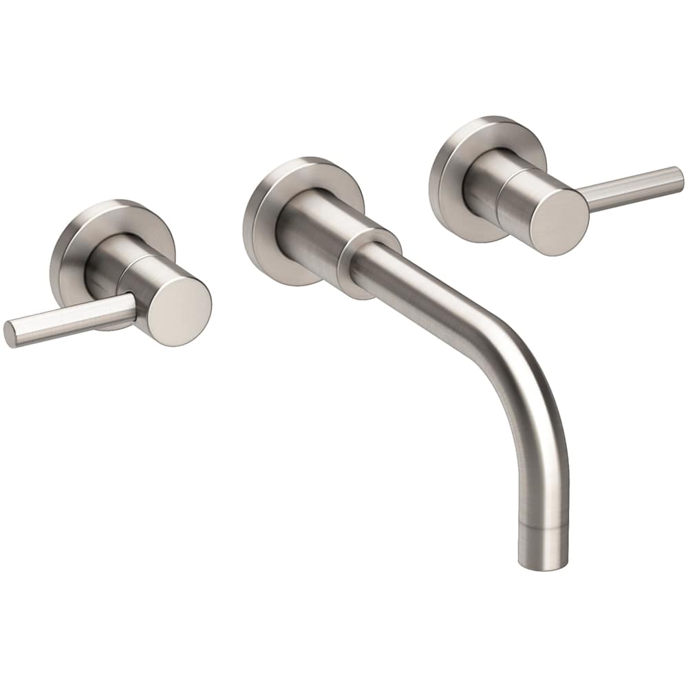East Linear 1.2 GPM Wall Mounted Widespread Bathroom Faucet