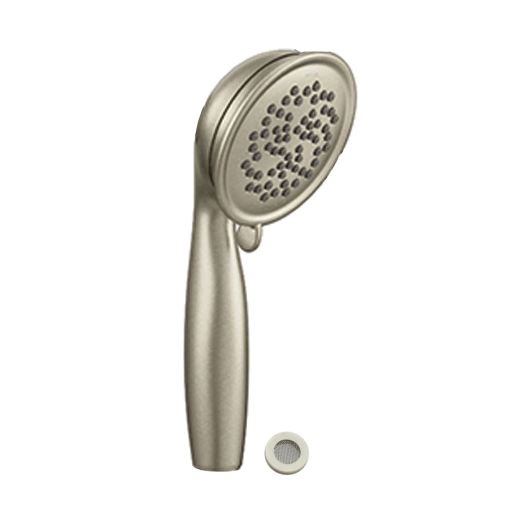 Moen Multi-Function Hand Shower with 3 Spray Patterns from the Envi Collection Brushed Nickel