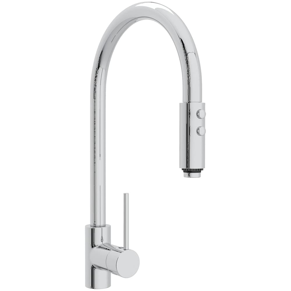 Pirellone 1.8 GPM Single Hole Pull Down Kitchen Faucet