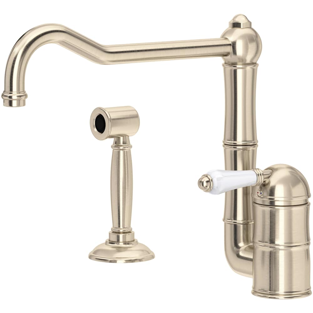 Acqui 1.5 GPM Single Hole Kitchen Faucet - Includes Side Spray