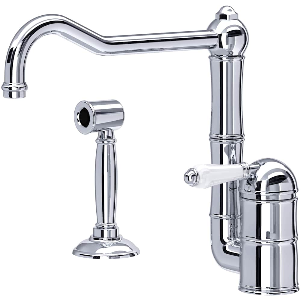 Acqui 1.5 GPM Single Hole Kitchen Faucet - Includes Side Spray