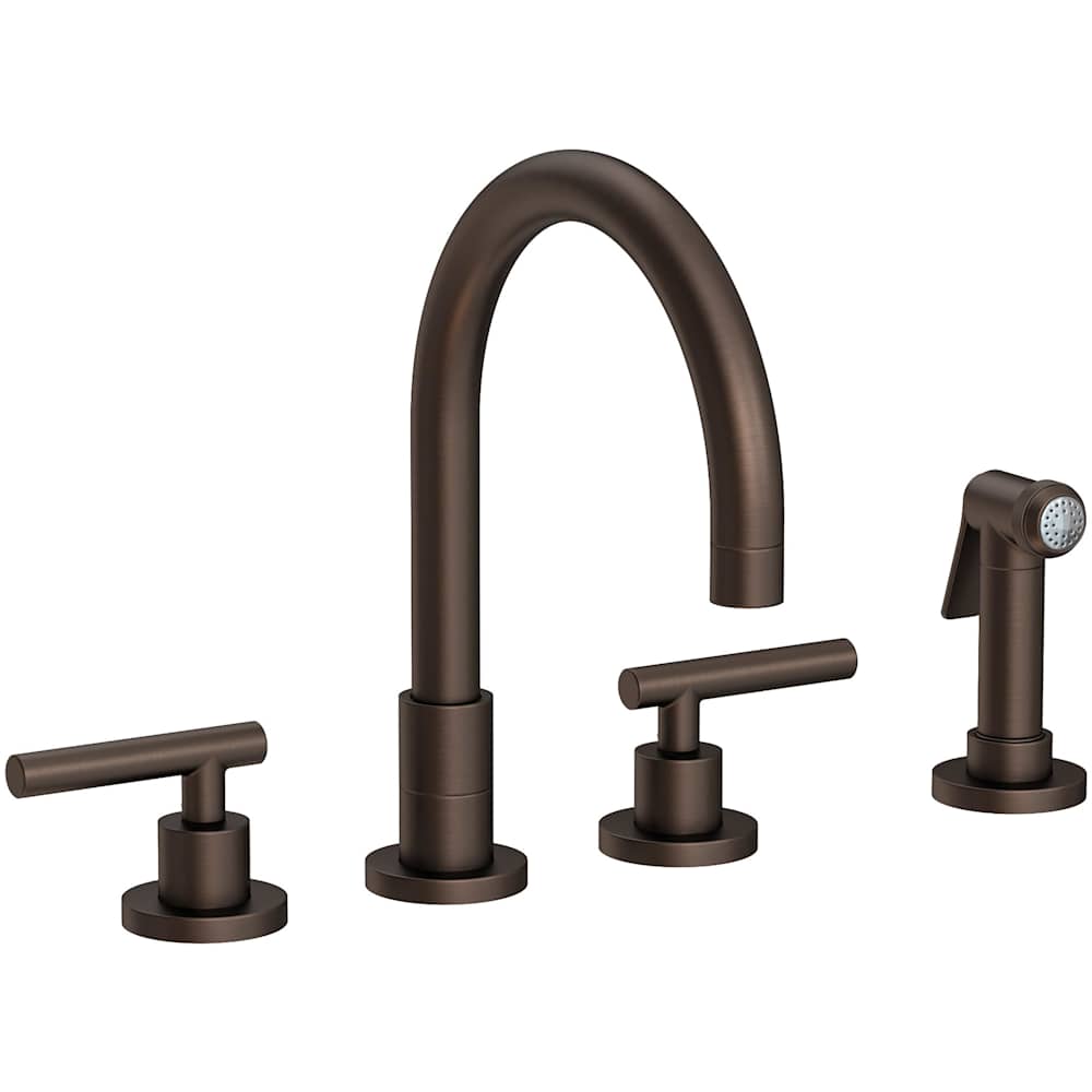 East Linear 1.8 GPM Widespread Kitchen Faucet