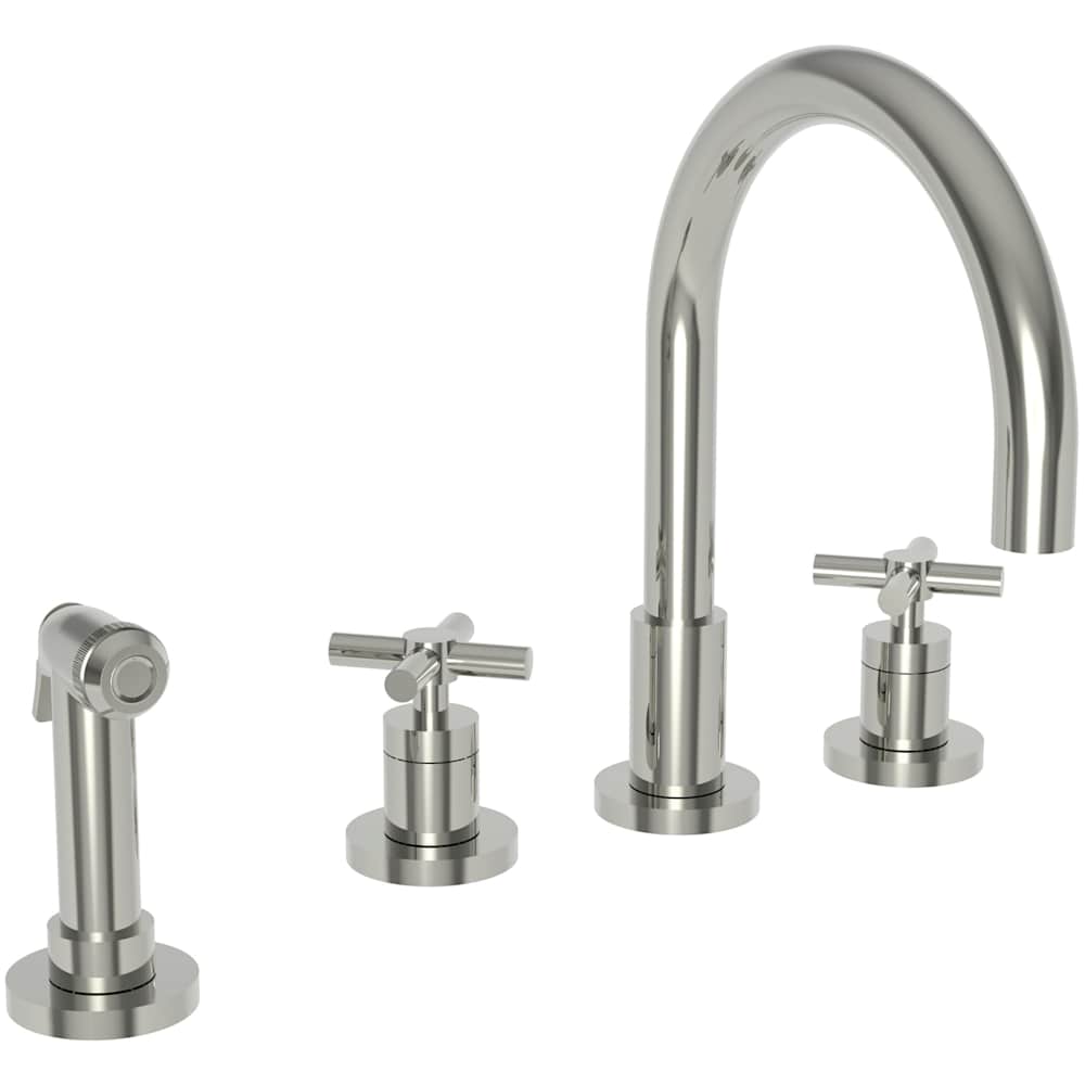 East Linear 1.8 GPM Widespread Kitchen Faucet