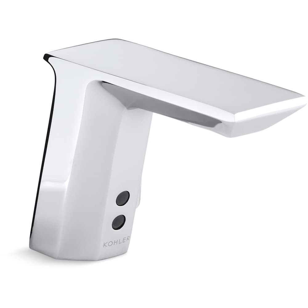 Touchless Single Hole Bathroom Faucet with Insight Technology, Temperature Mixer, and 30 Year Hybrid Energy Cell - Without Drain Assembly