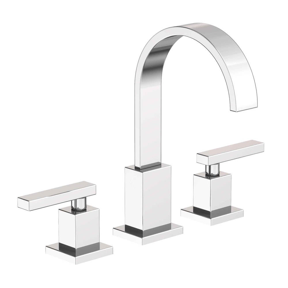 Secant 1.2 GPM Widespread Bathroom Faucet with Pop-Up Drain Assembly
