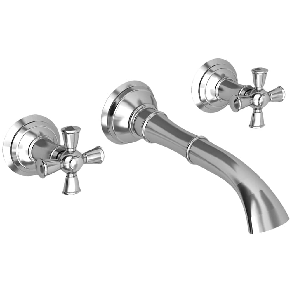 Aylesbury 1.2 GPM Wall Mounted Widespread Bathroom Faucet
