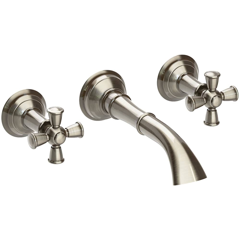 Aylesbury 1.2 GPM Wall Mounted Widespread Bathroom Faucet