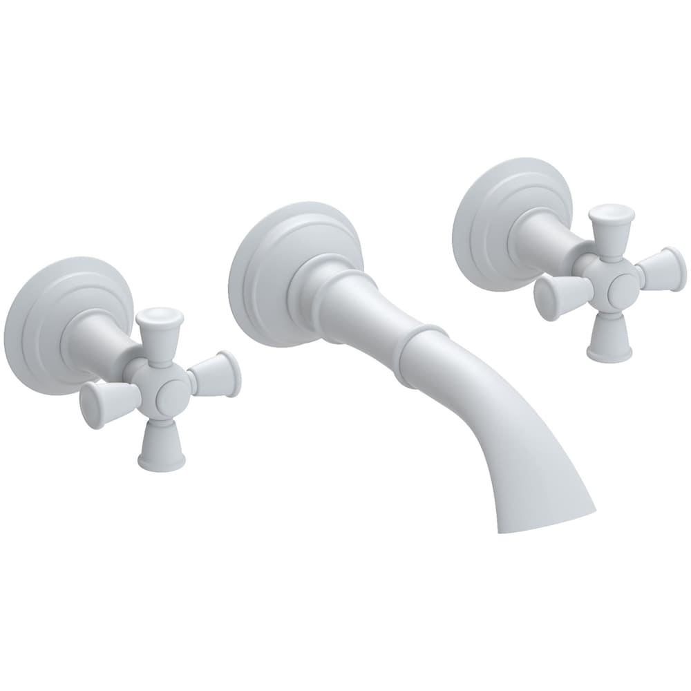 Aylesbury 1.2 GPM Wall Mounted Widespread Bathroom Faucet