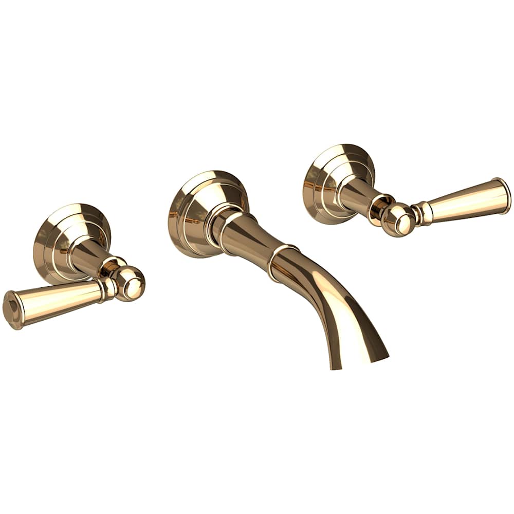 Aylesbury 1.2 GPM Wall Mounted Widespread Bathroom Faucet