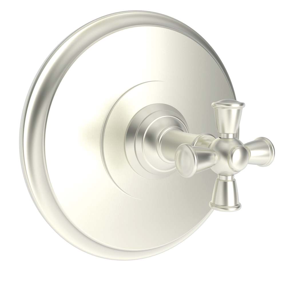 Aylesbury Single Handle Shower Valve Trim with Shower Head and Metal Cross Handle - Less Rough-In Valve