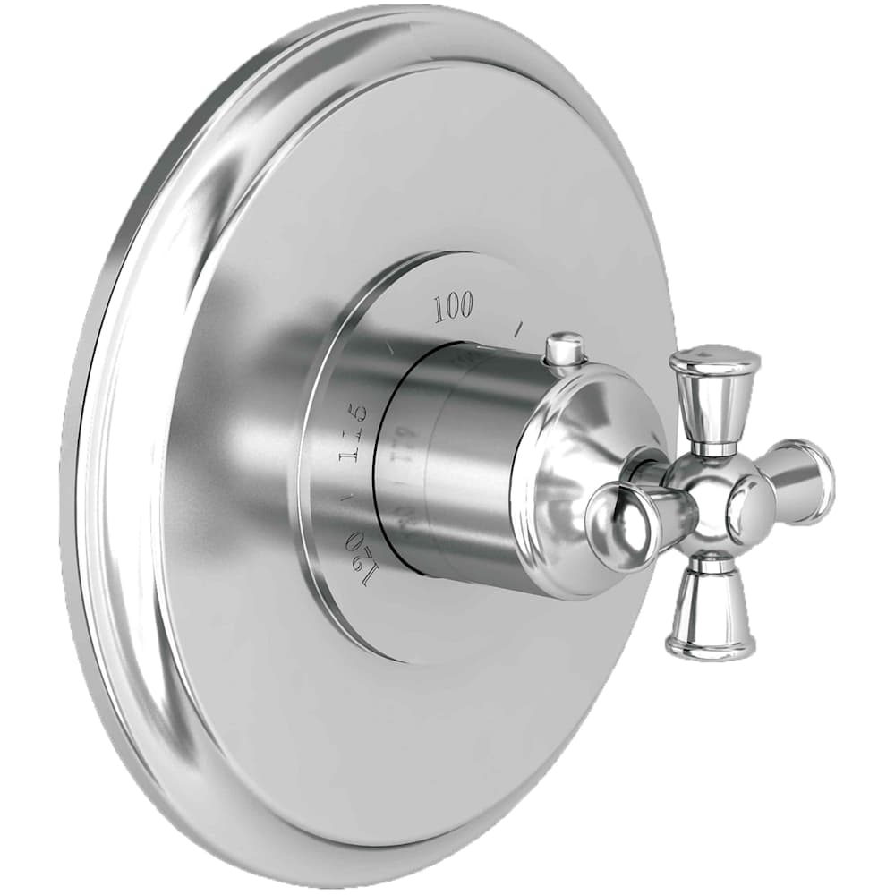 Aylesbury Thermostatic Valve Trim Only with 1 Cross Handles - Less Rough In