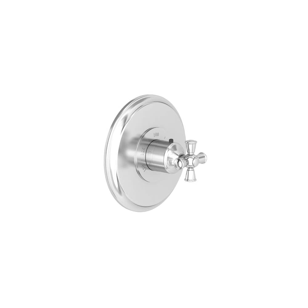 Aylesbury Thermostatic Valve Trim Only with 1 Cross Handles - Less Rough In