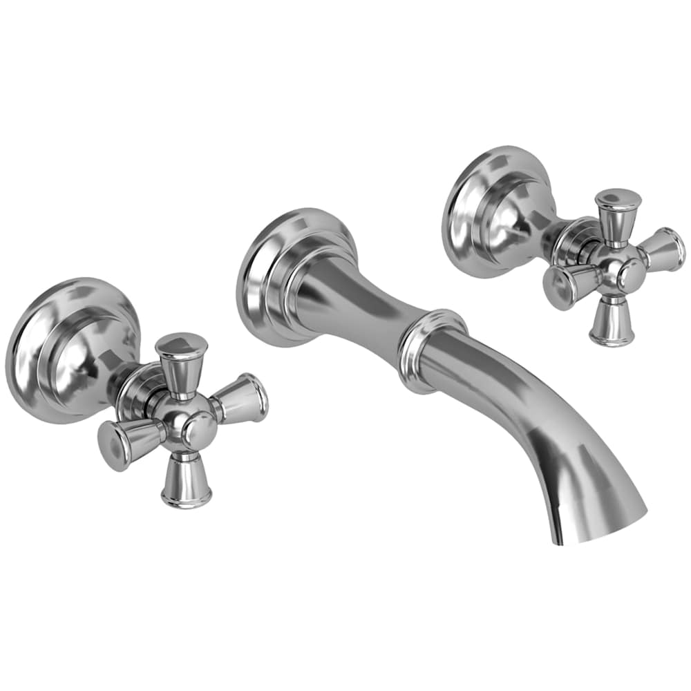 Sutton 1.2 GPM Wall Mounted Widespread Bathroom Faucet