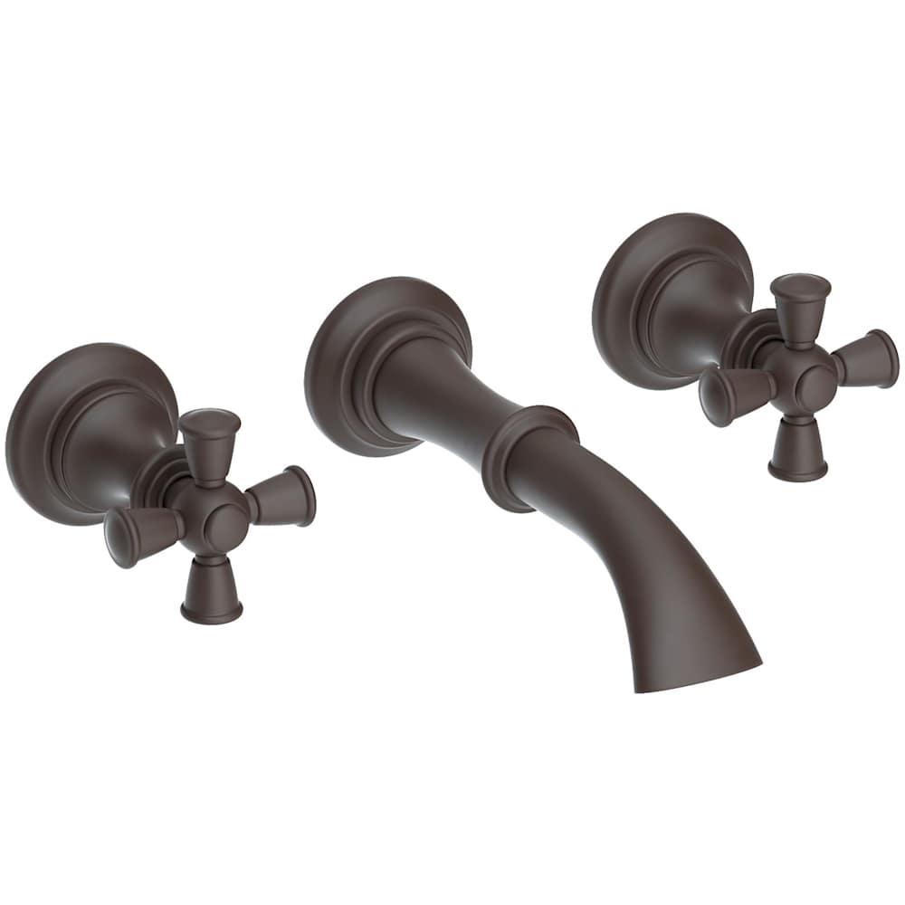 Sutton 1.2 GPM Wall Mounted Widespread Bathroom Faucet