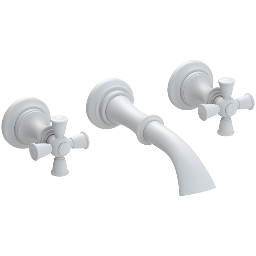 Sutton 1.2 GPM Wall Mounted Widespread Bathroom Faucet