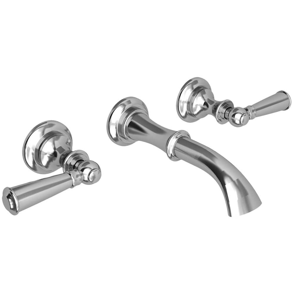 Sutton 1.2 GPM Wall Mounted Widespread Bathroom Faucet
