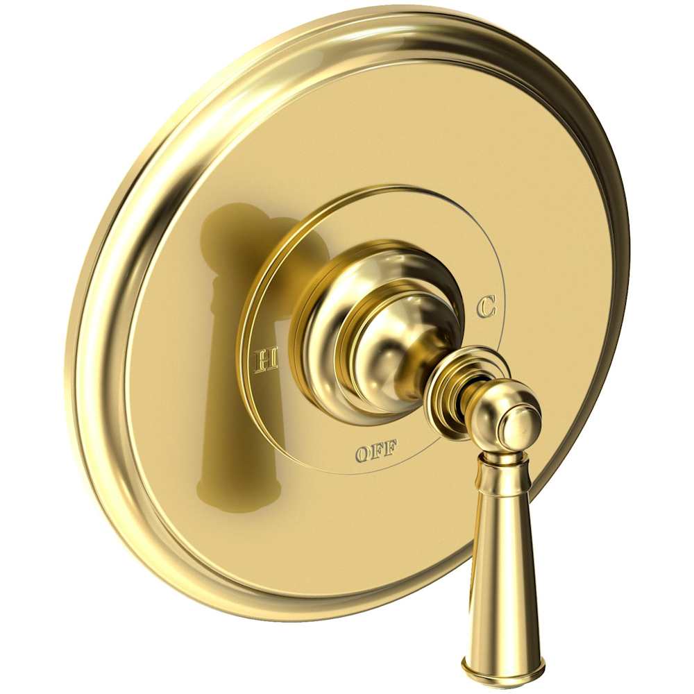 Single Handle Shower Valve Trim with Metal Lever Handle Less Shower Head from the Sutton Collection