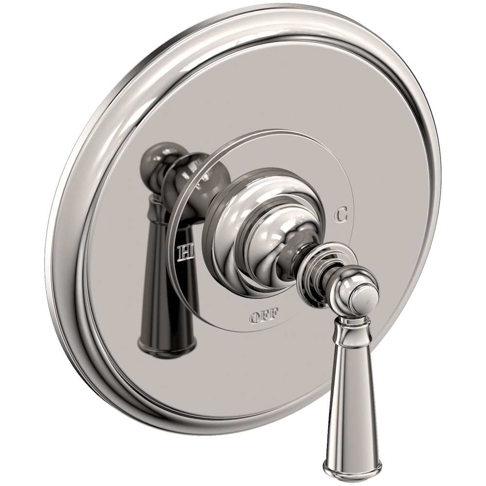 Single Handle Shower Valve Trim with Metal Lever Handle Less Shower Head from the Sutton Collection