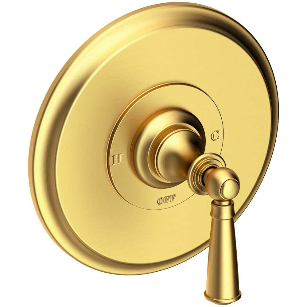 Single Handle Shower Valve Trim with Metal Lever Handle Less Shower Head from the Sutton Collection