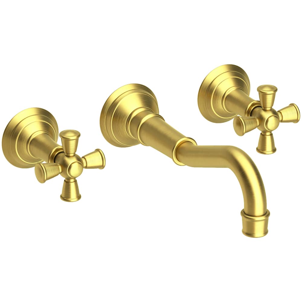Jacobean 1.2 GPM Wall Mounted Widespread Bathroom Faucet